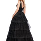 Ashleylauren - Sparkling Glitter Tulle Ball Gown