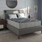 Tempagel by restonic 13' smooth top, lux firm mattress