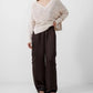 French Connection - Nini Crochet V Neck Jumper