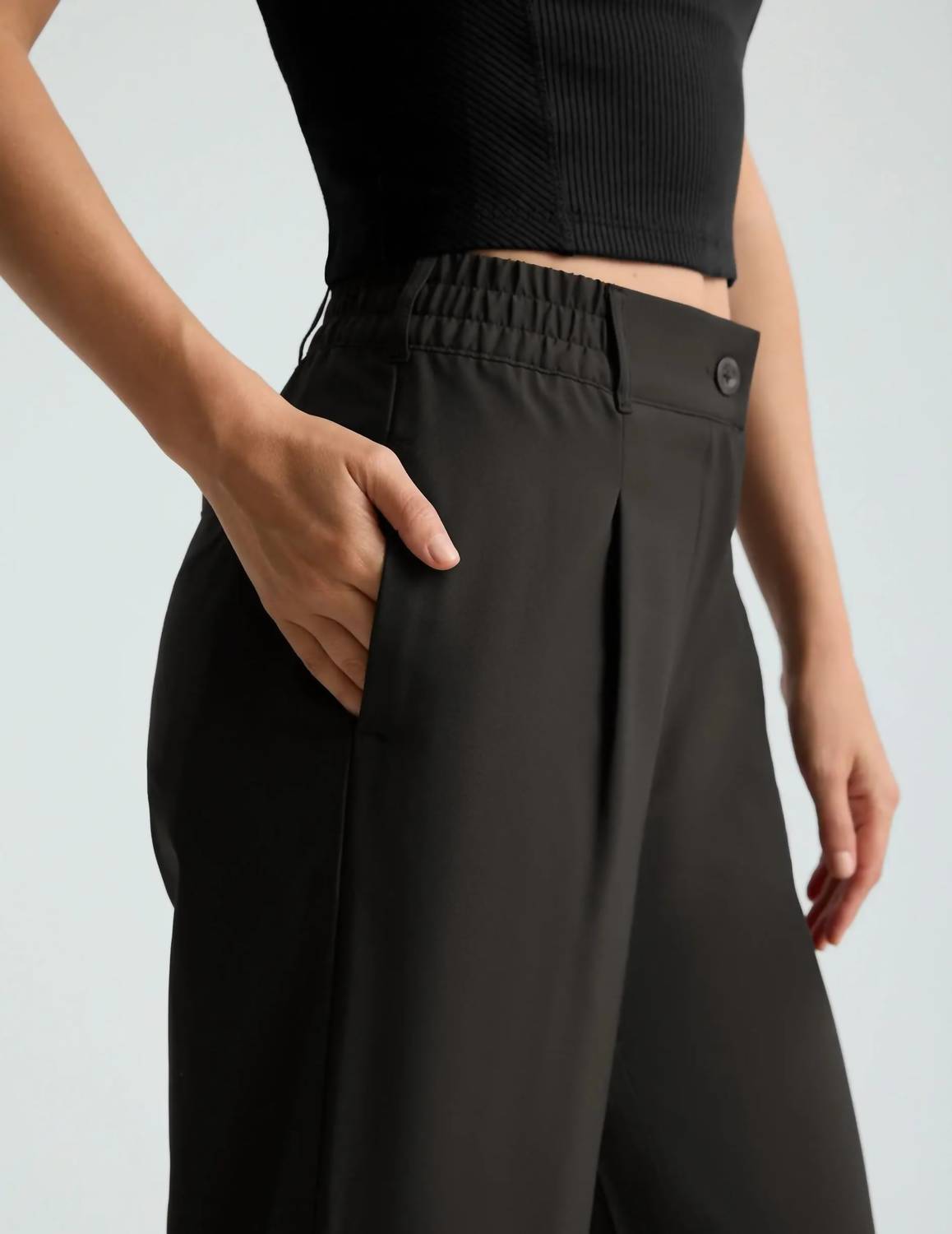 Beyond Yoga - Status Wide Leg Trousers