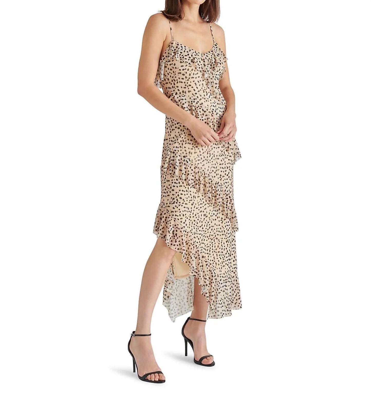 Steve Madden - Kendra Ruffle Printed Dress