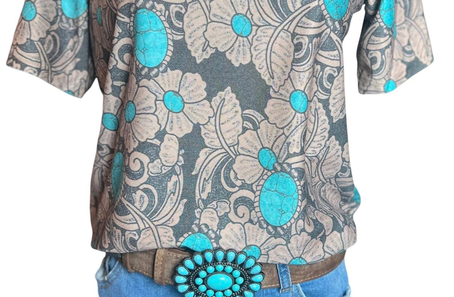 Sterling Kreek - Accent V-neck Tee