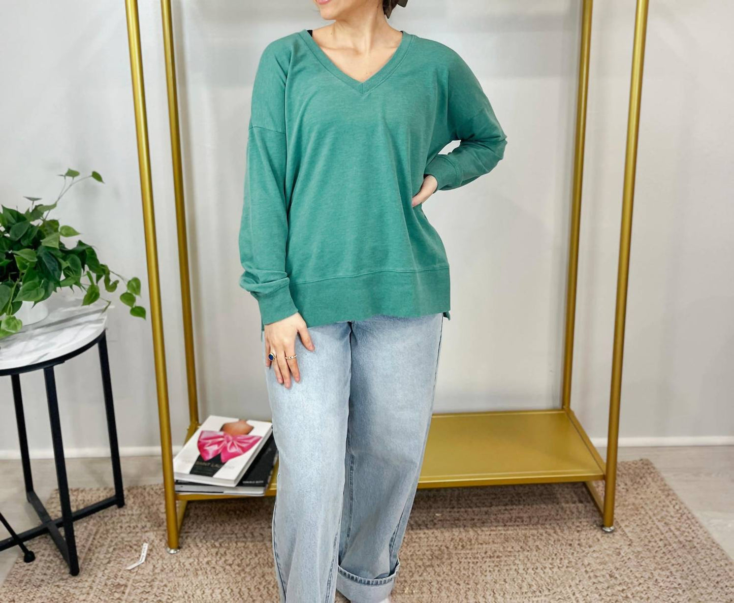 Z Supply - Modern V-neck Weekender Sweatshirt