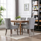 A&A Furniture Ultra Side Dining Chair Set of 2