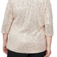 Alex Evenings - Sequined Party Top