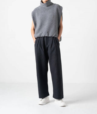 Cog The Big Smoke - Krystal High Neck Sheep Pile Gilet