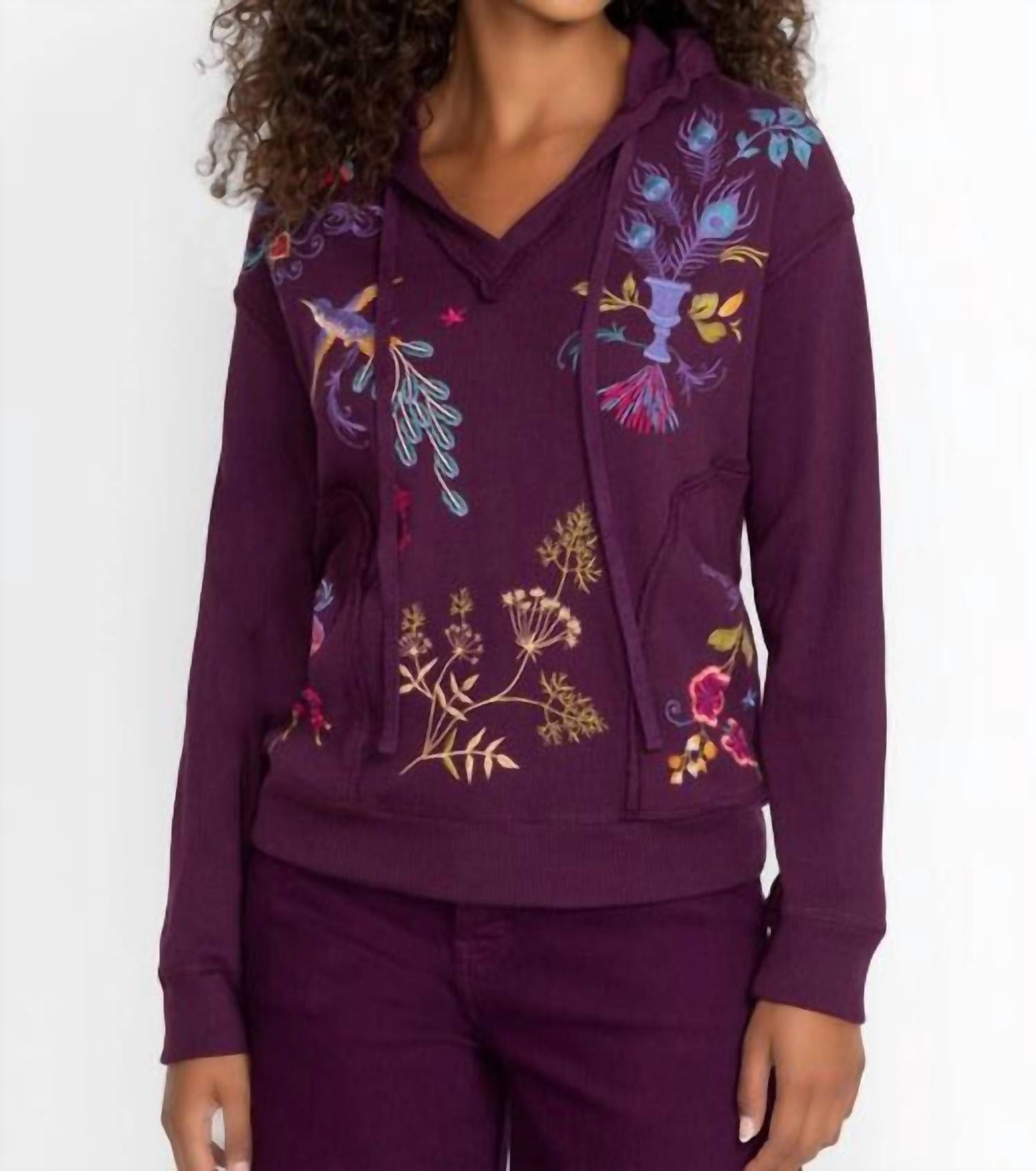 Johnny Was - RELAXED THERMAL HOODIE