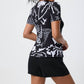 Leo Ugo - PLEATED SHORT T-SHIRT