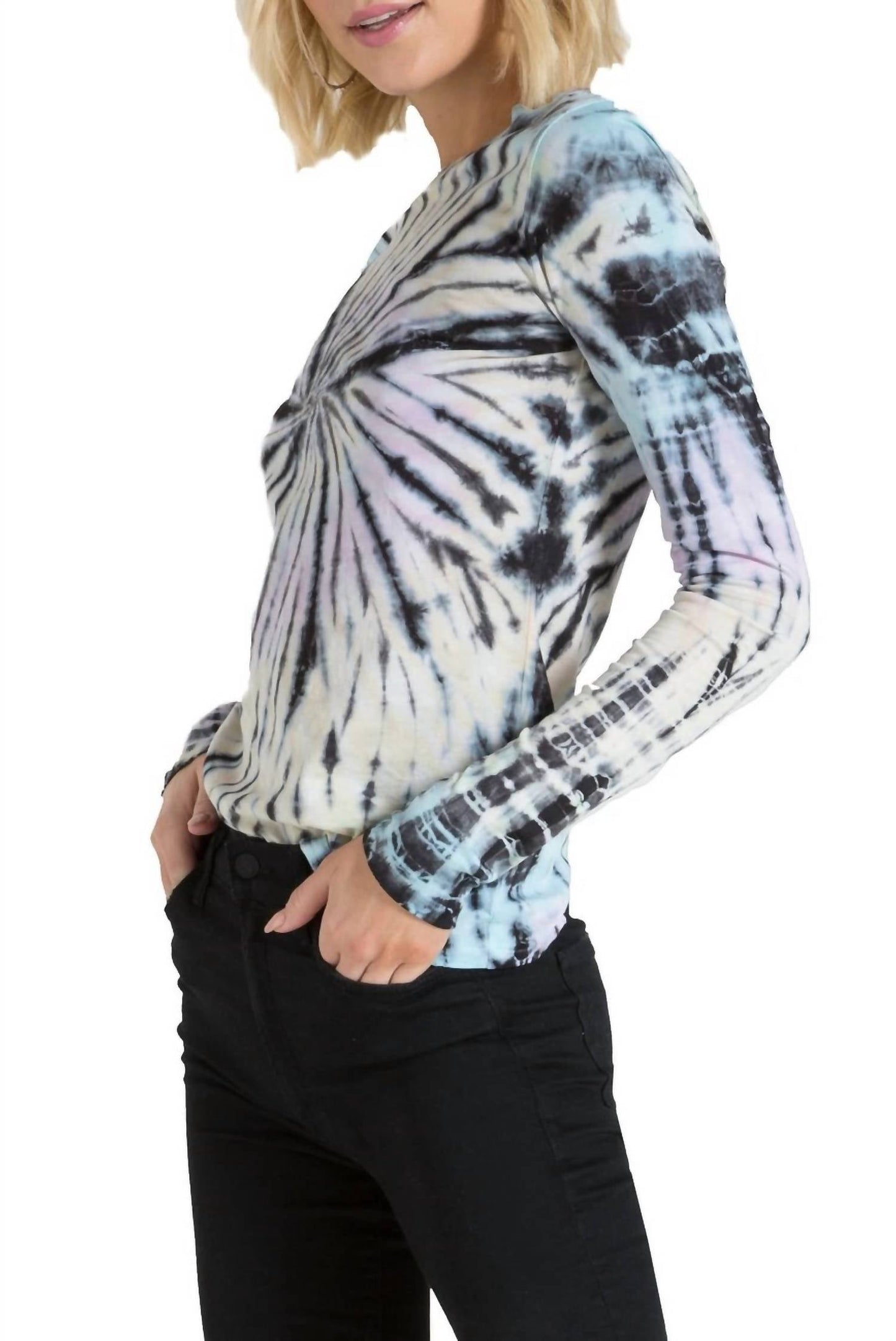 N:Philanthropy - Link Tie Dye Long Sleeve T-Shirt
