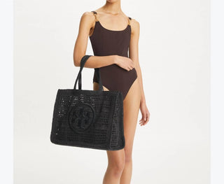 Tory Burch - Ella Hand-Crocheted Large Tote