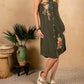 Paparazzi - Dobby Embroidered Sleeveless Dress