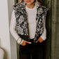&Merci - Statement Floral Puffer Vest
