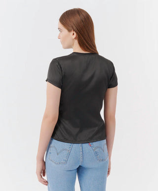 Atm - Stretch Charmeuse Tee