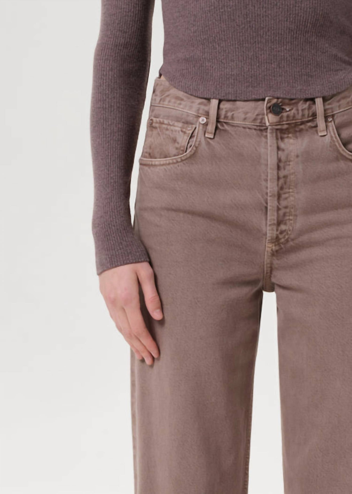 Agolde - Ren High Rise Wide Leg Jean