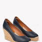 Penelope Chilvers - Women's Scoop Leather Espadrille