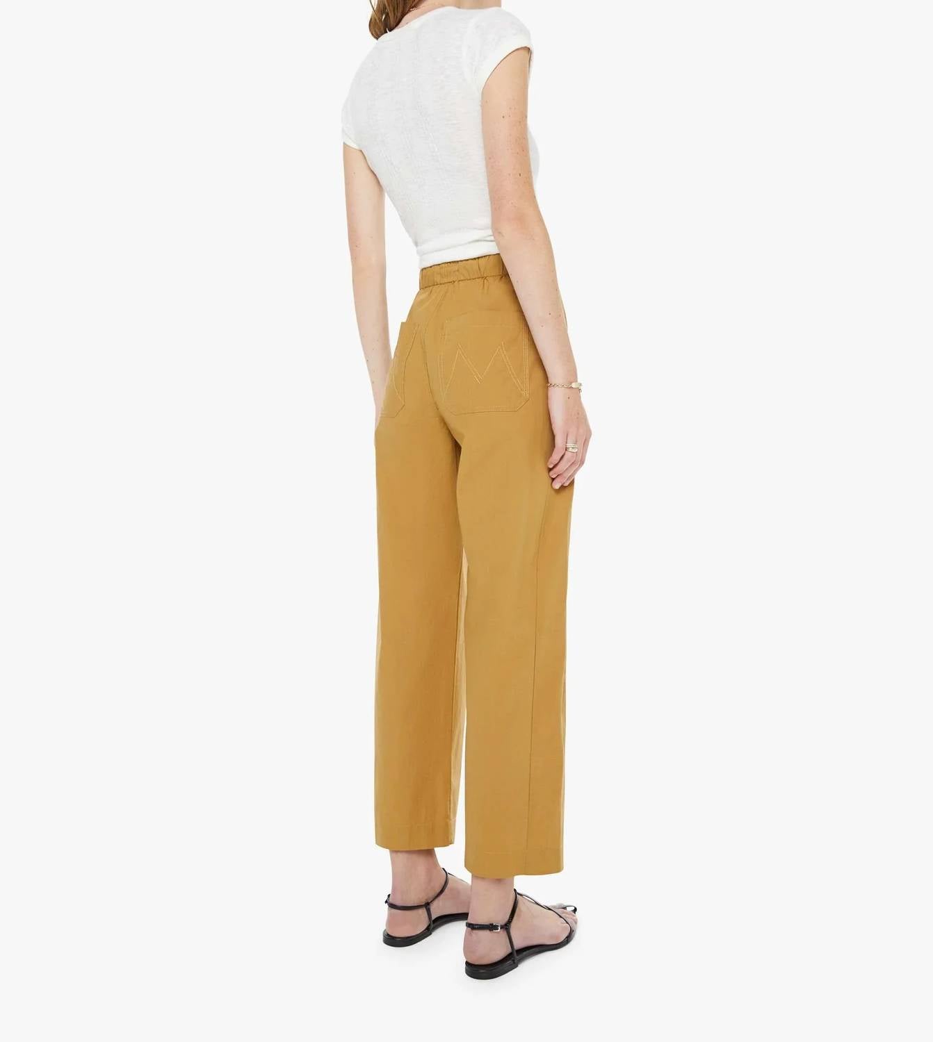 Mother - Drawn Half-pipe Ankle Pants