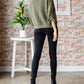 Trendsi - Veveret Round Neck Roll-Up Sweater