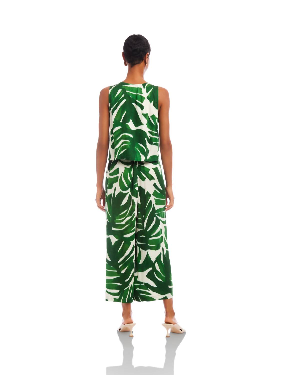 Fifteen Twenty - Emery Tie Front Sleeveless Top
