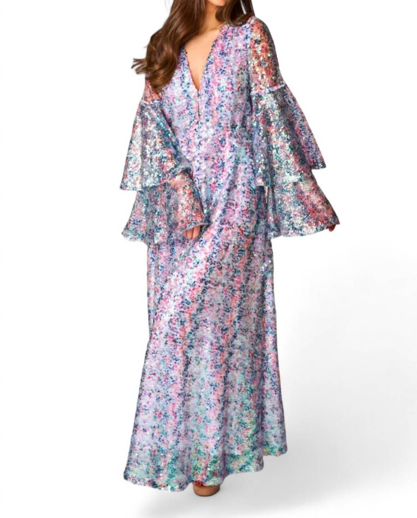 Buddylove - COLETTE LONG SLEEVE MAXI DRESS