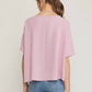 Entro - Round Neck Babydoll Top