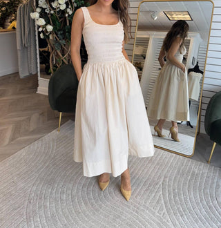 Pistola - Alessia Smocked Midi Dress