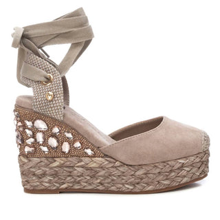Xti - Women's Wedge With Gemstones Sandals