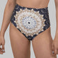 Wolven - Reverie Reversible High-waisted Bikini Bottom