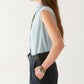 Maison Hotel - Dallas Collared Sleeveless Blouse