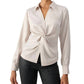 Sanctuary - Easy On Me Satin Blouse