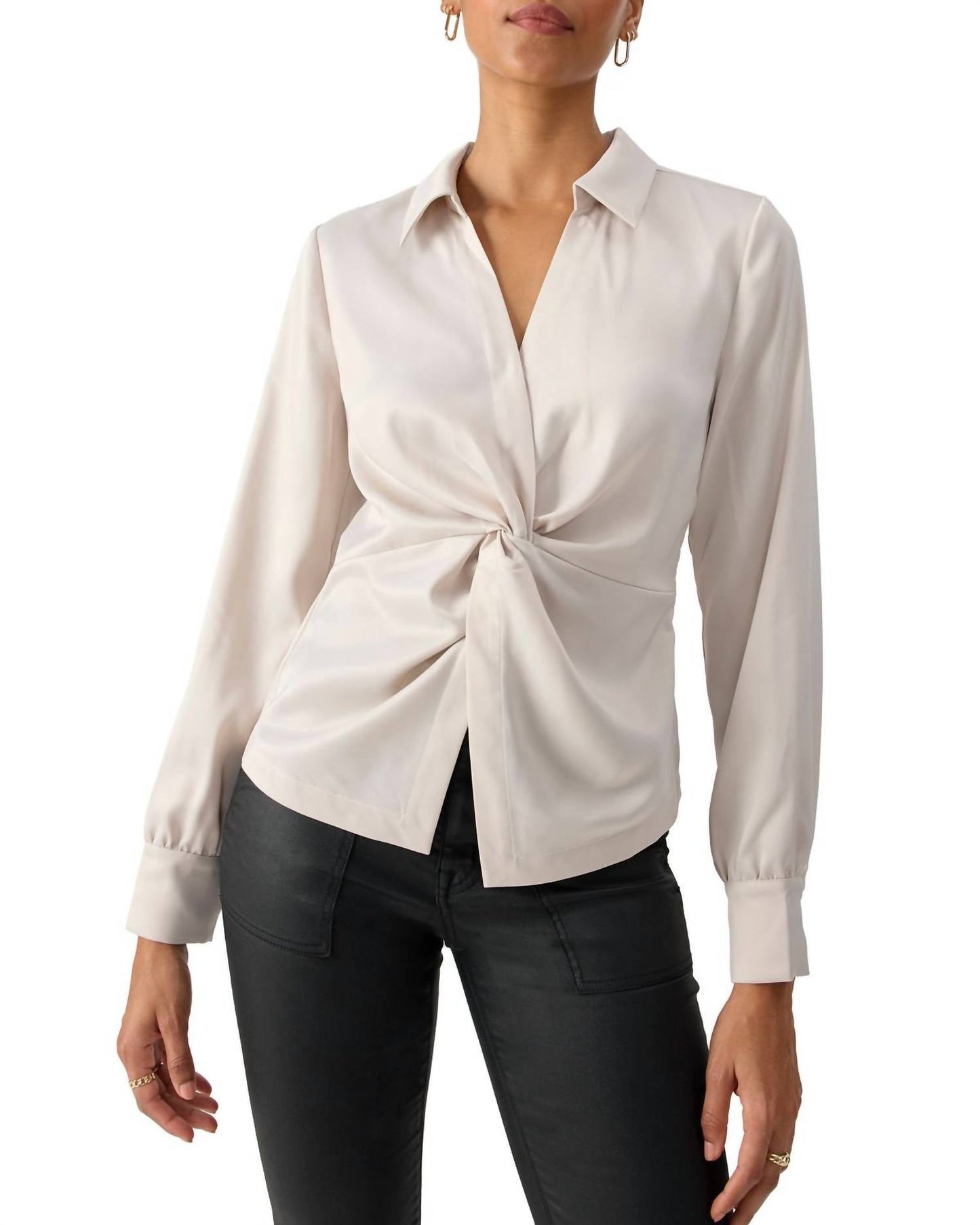 Sanctuary - Easy On Me Satin Blouse