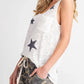 143 Story - Star Sweater Knit Tank Top
