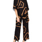 Frank Lyman - Flowy Elbow Crewneck Top
