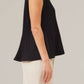 Grade & Gather - Pleated V-Neck Blouse