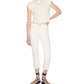 Frame - Le High Straight Raw Stagger Crop Jeans