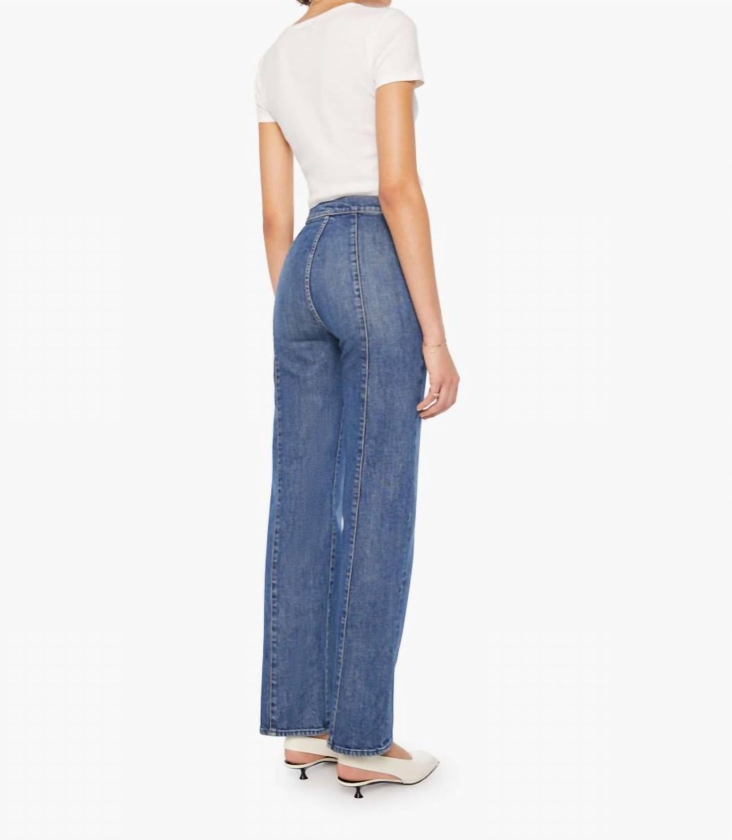 Mother - Riveting Rambler Zip Sneak Jeans