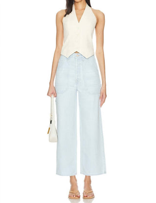 Mother - High Waisted Smoothie Carpenter Ankle Jeans