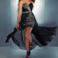 Mac Duggal - High Low Prom Dress With Overskirt