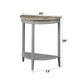 Justino Console Table - Gray / Oak