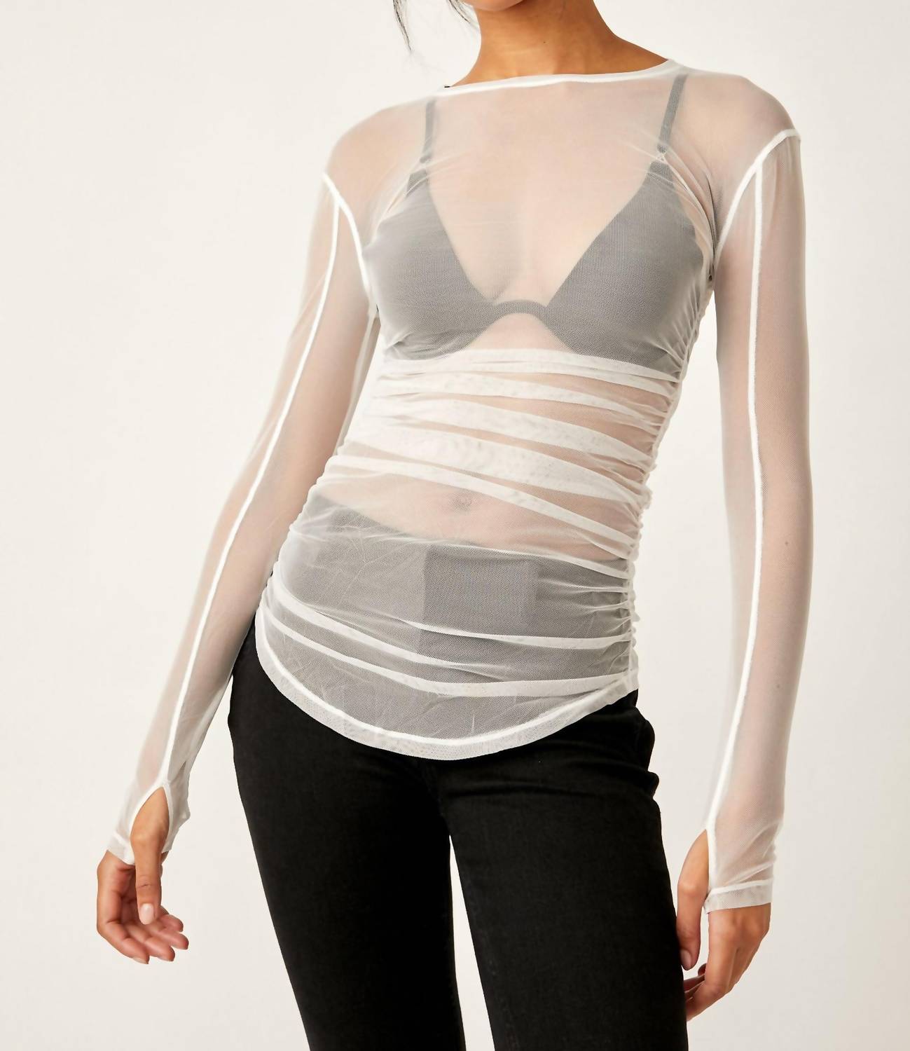 Free People - Last Layer Long Sleeve Blouse