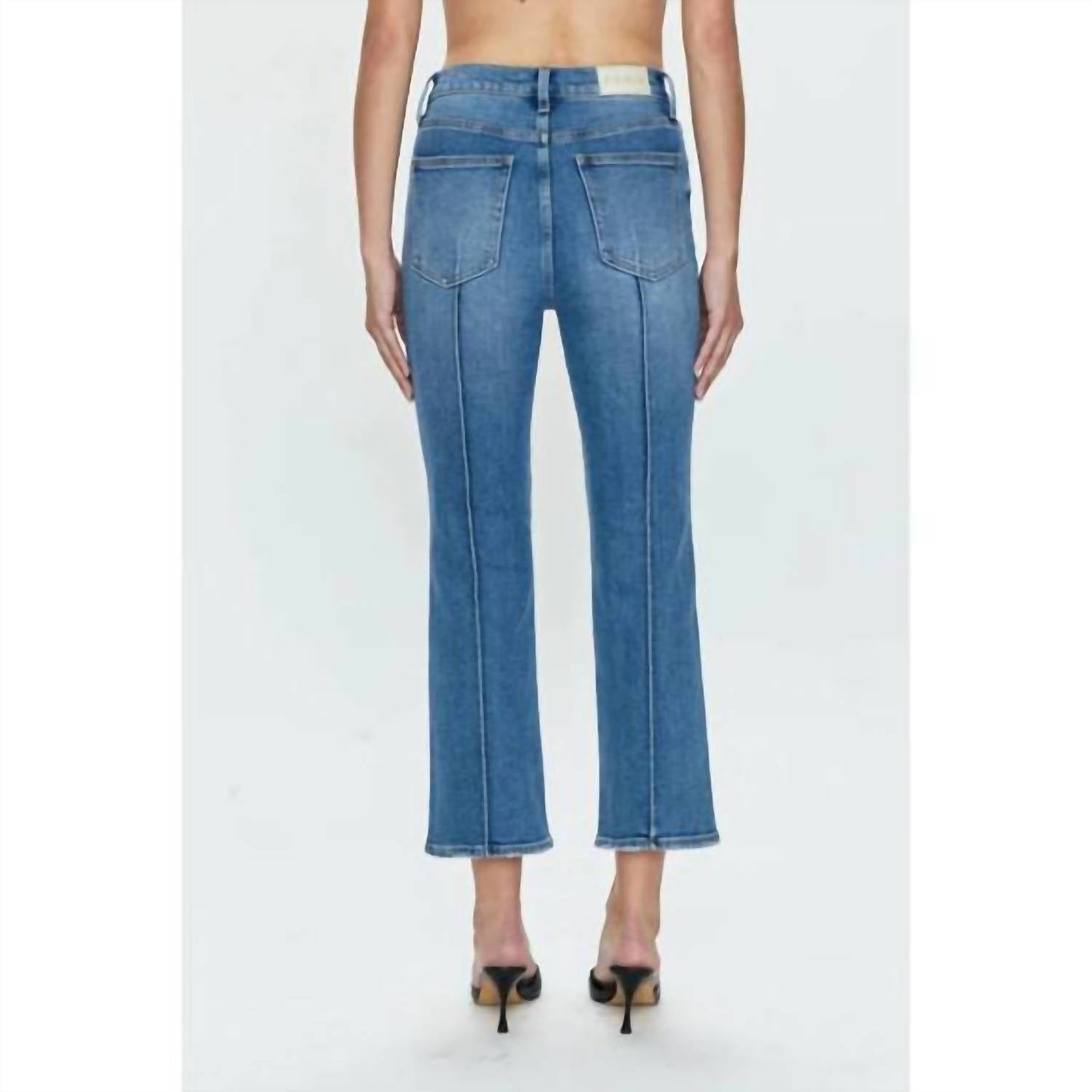 Pistola - Lennon Pin-tuck High Rise Crop Boot