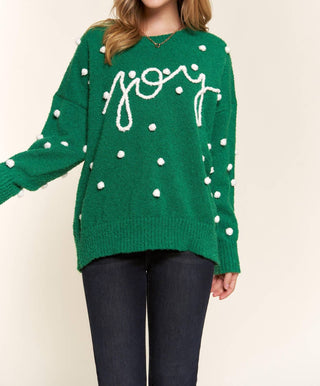 A Thousand Words - Joy Pompom Pullover Sweater