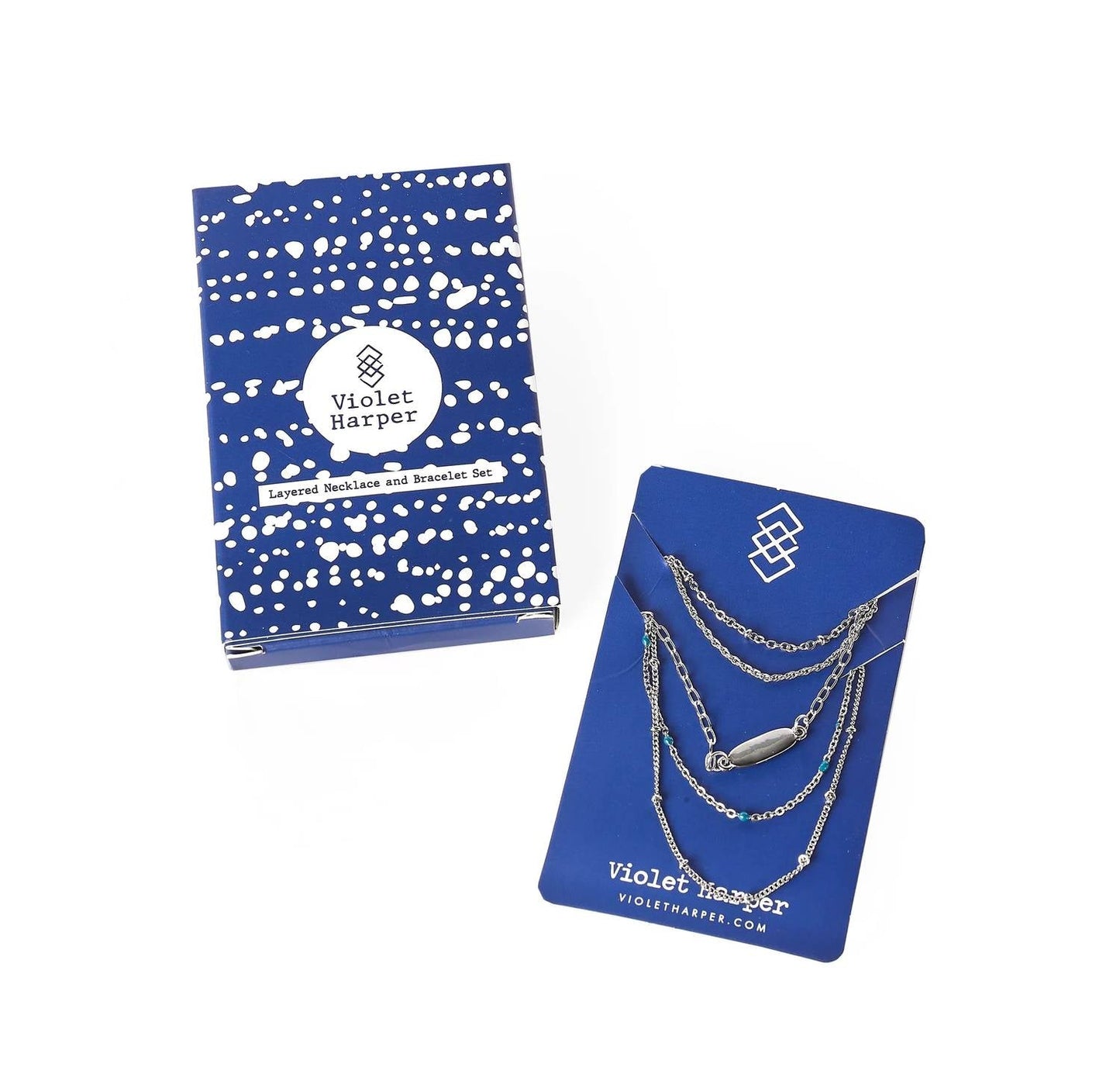 Violet Harper - DOUBLE STRAND NECKLACE AND BRACELET