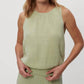 Michael Stars - Janelle Gauze Tie Neck Tak