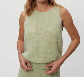 Michael Stars - Janelle Gauze Tie Neck Tak