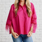 Caryn Lawn - Abby Swing Top With Feathers
