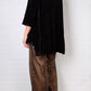 Alembika - Velour Funnel Neck Tunic