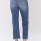 Judy Blue - High Waist Destroyed Straight Cropped Jean