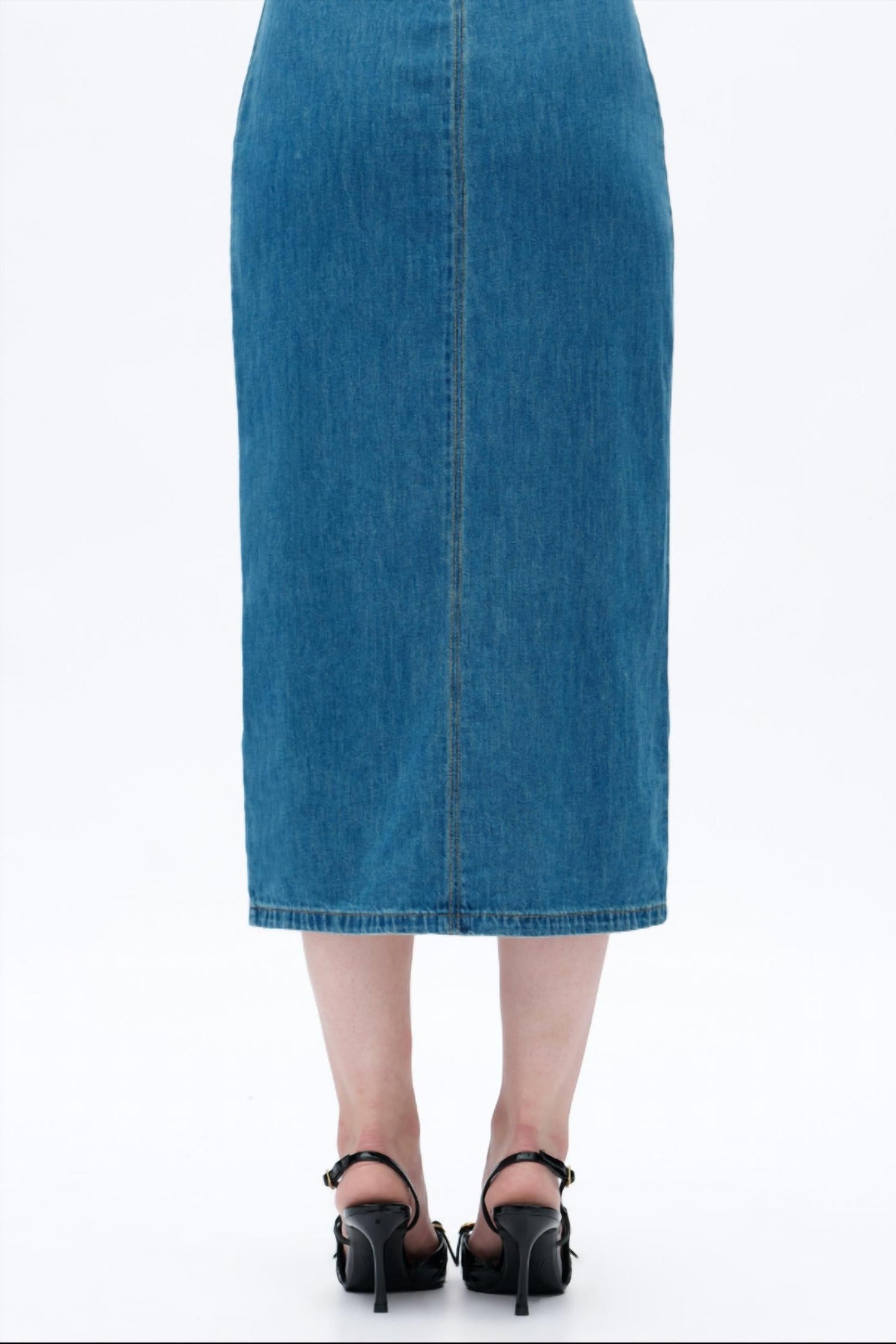 Bayeas - Julia Cardigan Relaxed Fit Denim Dress