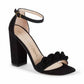 Stuart Weitzman - Women's Amelina Chain Suede Sandals