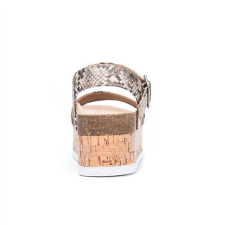 Dirty Laundry - Dusk Palms Platform Sandal